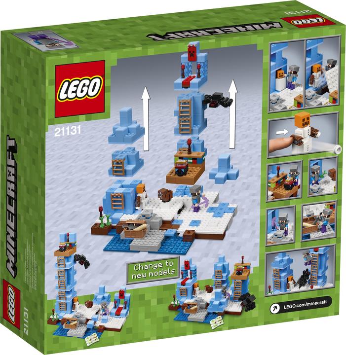 Produktbild LEGO Minecraft Türme aus Eis (21131, LEGO Minecraft)