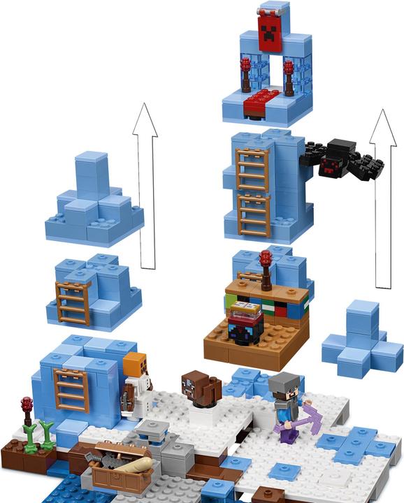 Produktbild LEGO Minecraft Türme aus Eis (21131, LEGO Minecraft)