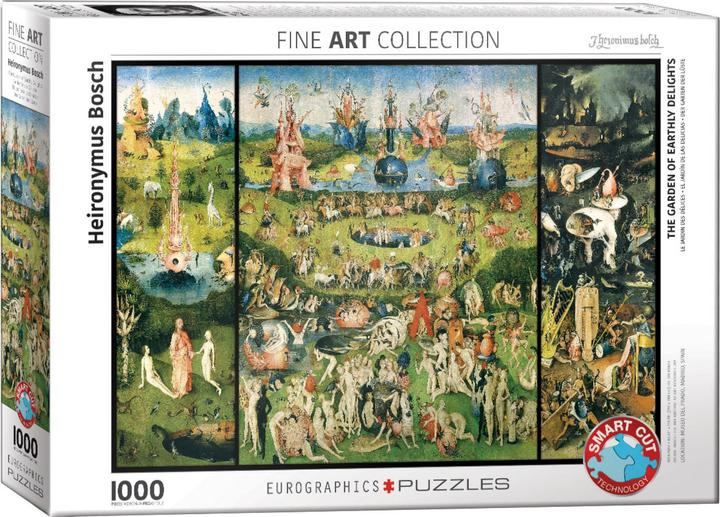Produktbild Eurographics Der Garten der Lüste (1000 Teile)