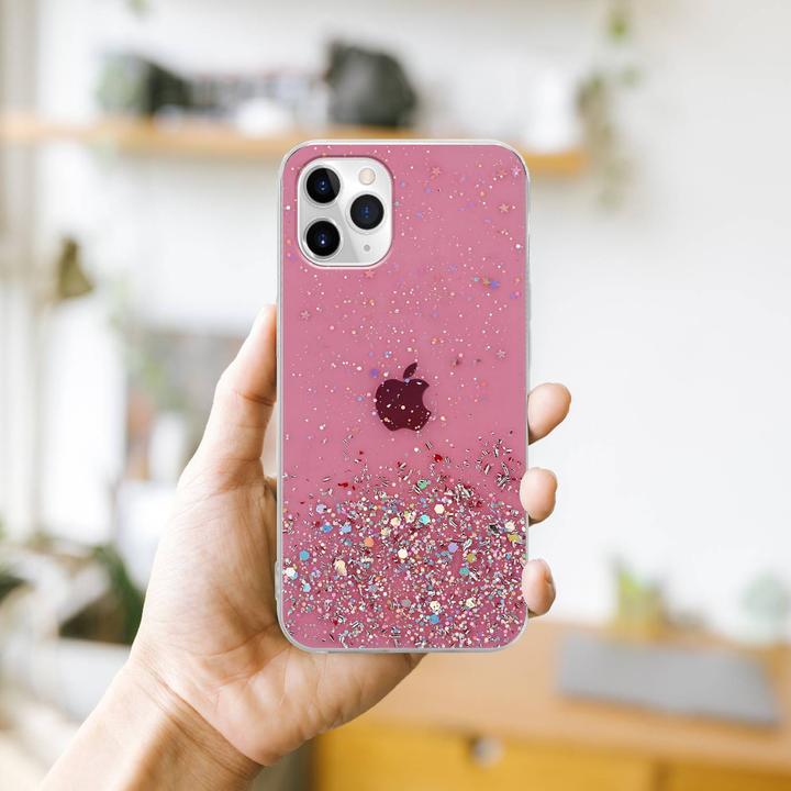 Actual product image Cadorabo TPU cover sparkling glitter (Apple iPhone 11)