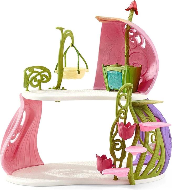 Actual product image Schleich Glittering flower house with unicorns, S