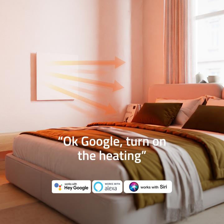 Image du produit Hombli Panneau de chauffage en verre Smart IR 400w (400 W)