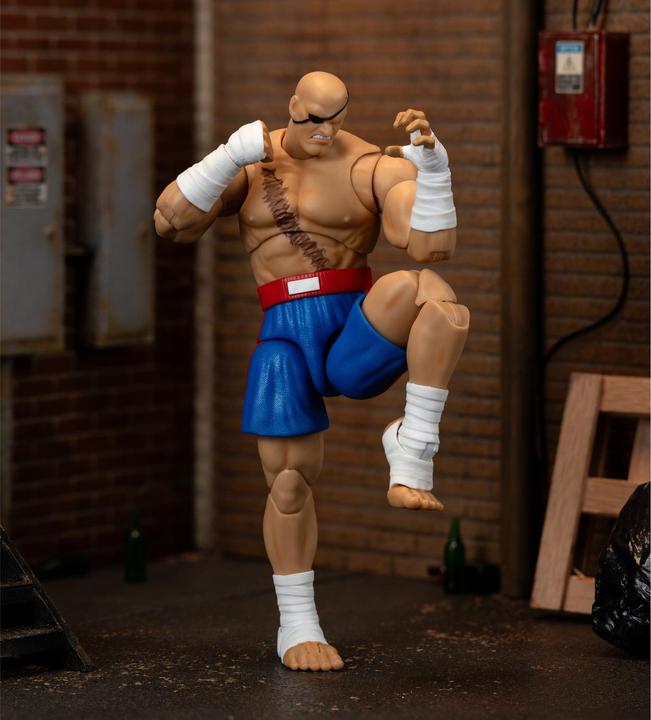 Immagine prodotto Jada Figura di Street Fighter II Sagat da 7,5 pollici