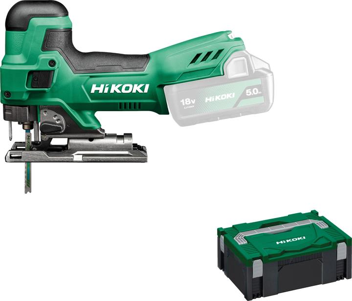 Hikoki Accu decoupeerzaag CJ18DB (zonder accu en oplader)