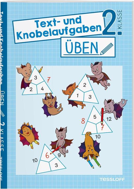Produktbild Tessloff Text- und Knobelaufgaben üben. 2. Klasse (Deutsch, Kirstin Gramowski, Claudia Heine, 2024)
