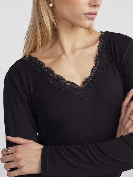Produktbild Pieces Pcbarbera Ls Lace Top Noos Bc (M)