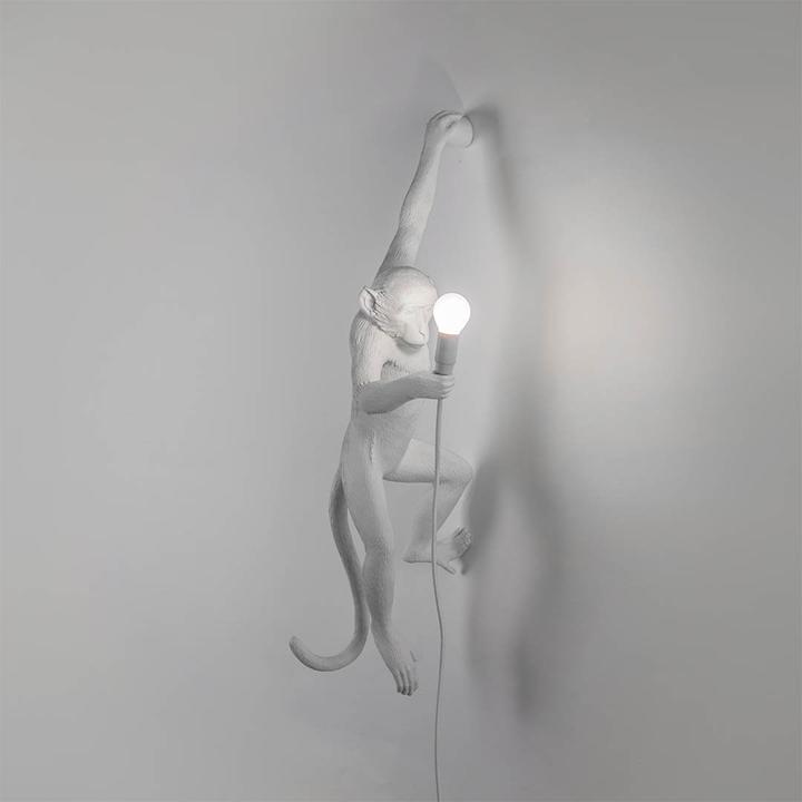 Actual product image Seletti Monkey Lamp White Led Lamp (350 lm, E14)