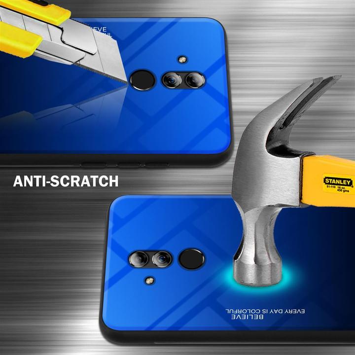 Produktbild Cadorabo TPU 2 Farben Glas Cover (Huawei Mate 20 Lite)