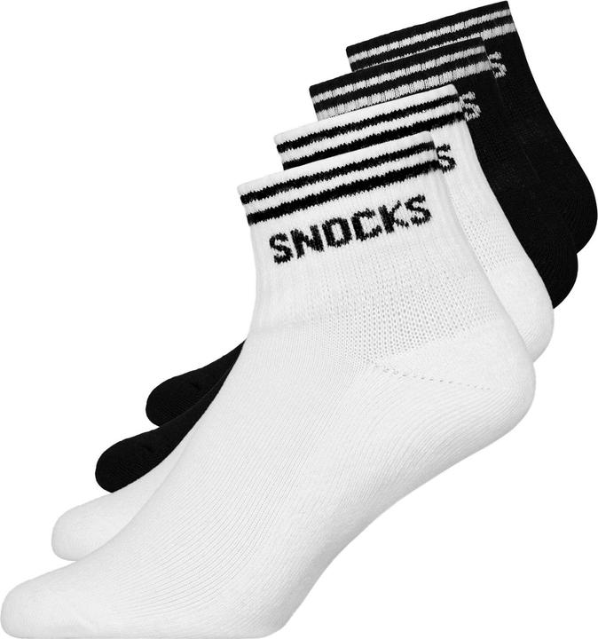 Image du produit Snocks Chaussettes de baskets rétro (paquet de 4, 47 - 50)