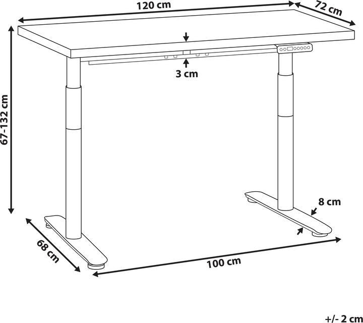 Actual product image Beliani Destin Iv