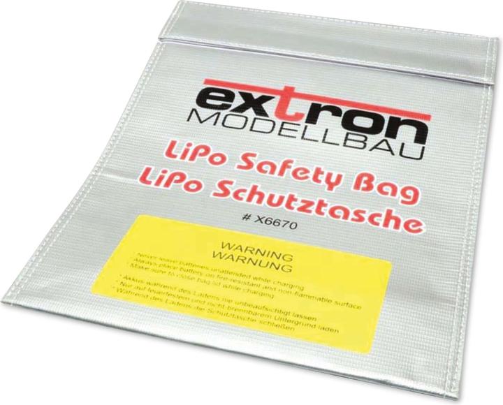 Actual product image Extron Modellbau Battery protection bag (23 cm, 30 cm)
