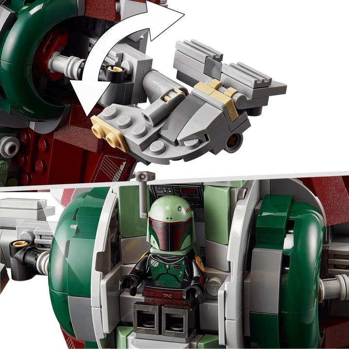 Actual product image LEGO Star Wars 75312 Boba Fett's spaceship (75312, LEGO Star Wars)