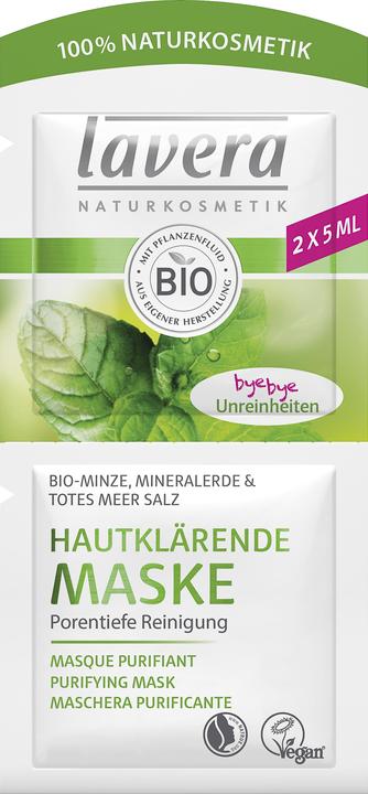 Lavera Hautklärende Maske Minze (10 ml)
