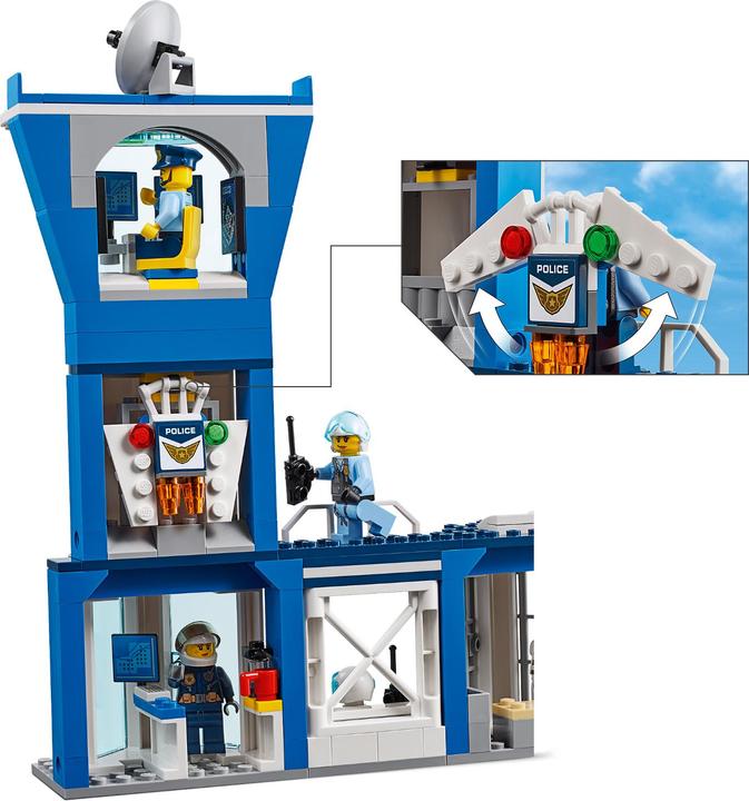 Produktbild LEGO Polizei Fliegerstützpunkt (60210, LEGO City)