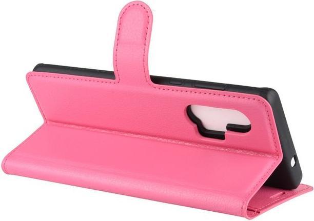 Actual product image MU Classic Litchi Leather Bookcover Series (Motorola Edge+)