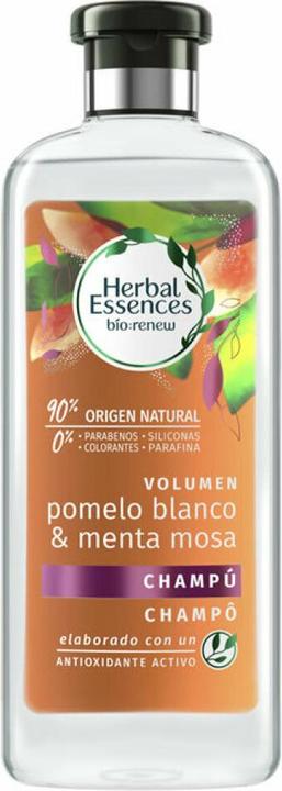 Herbal Essences BIO VOLUMEN champú detox 0% 400 ml (400 ml, Liquid shampoo)