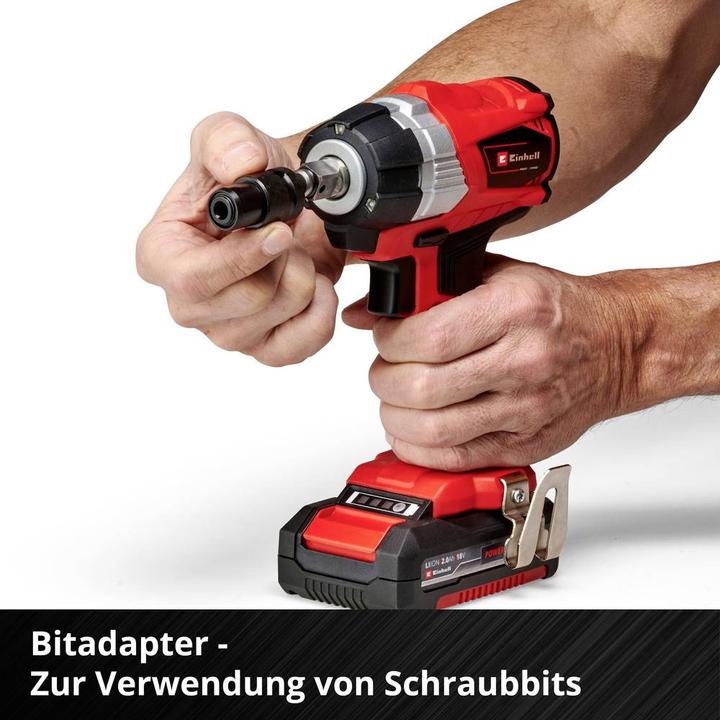 Actual product image Einhell Battery impact wrench TE-CW 18 Li BL (Rechargeable battery operated)