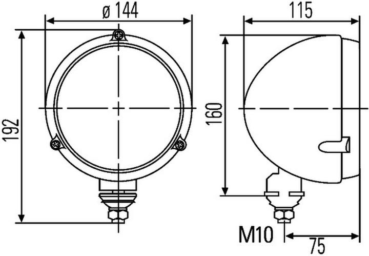 Immagine prodotto Hella Fari per CASE