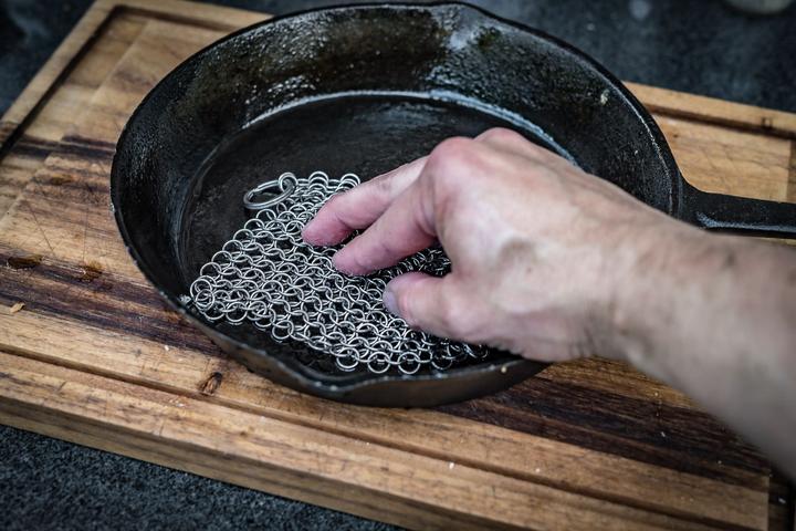 Produktbild Grillfürst Ringreiniger für Dutch Oven / Gusseisen 14 x 14 cm (14 cm)