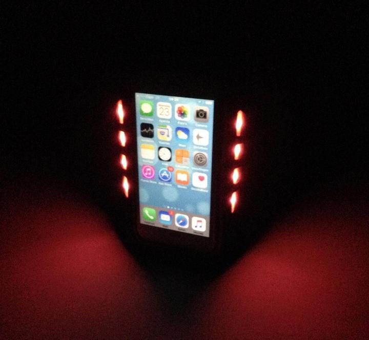 Image du produit Tunturi LED Telefon Armband - Handy Smartphone Halterung