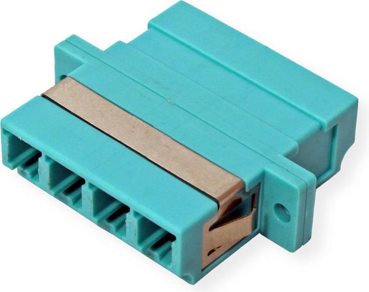 Actual product image Value FO coupling LC quad, OM3 PB (S/UTP, CAT6, 0.08 m)