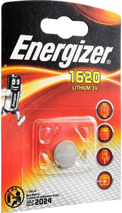 Produktbild Energizer CR1620 Lithium (1 Stk., CR1620, 81 mAh)
