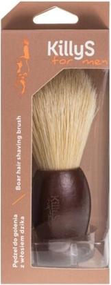 Actual product image KillyS For Men Boar Hair Shaving Brush Wild Boar Bristle Shaving Brush