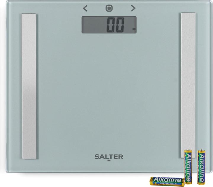 Immagine prodotto Salter 9113 SV3RAREU16 Bilancia da bagno compatta in vetro - Argento (150 kg)