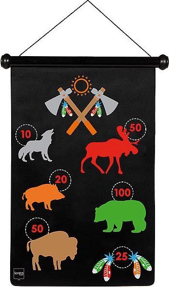 Actual product image Scratch Indian dart game (German, French, Italian)