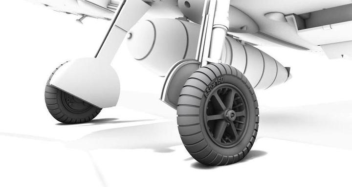 Produktbild CMK Messerschmitt Bf 109E Wheels