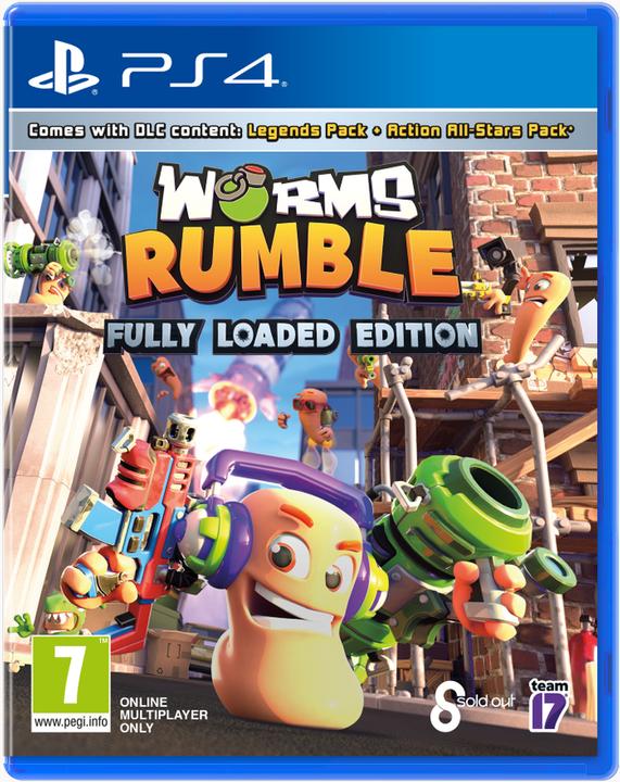 Actual product image Team17 Worms Rumble Fully Loaded Edition PS4 (PS4, EN)
