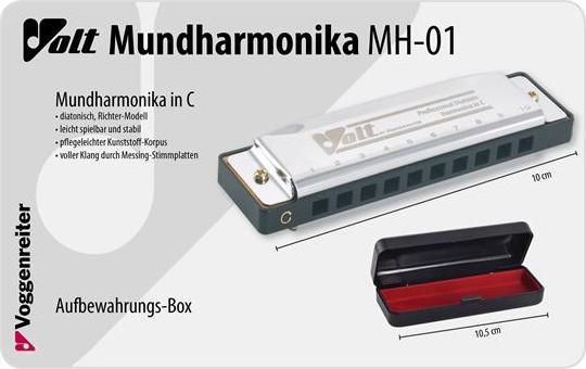 Produktbild VOLT Mundharmonika MH-01 (Mundharmonika, C-Dur)