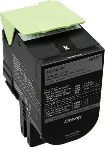 Produktbild Lexmark 80c20k0 (BK)