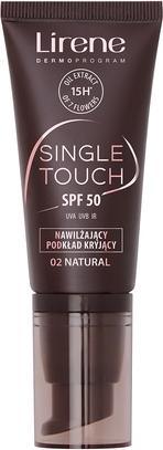 Lirene Single Touch Spf50 Moisturizing Concealing Foundation 02 Natural 30ml (02 Natural)