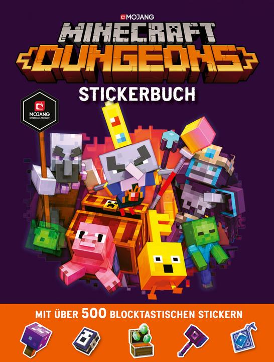 Produktbild Minecraft Dungeons Stickerbuch