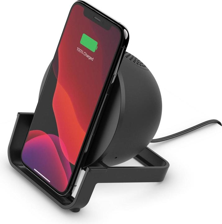 Produktbild Belkin BoostCharge 3-in-1 Wireless Charger + Ständer + Lautsprecher (10 W)