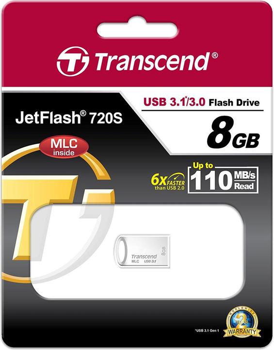 Produktbild Transcend JetFlash 720S (8 GB, USB-A)