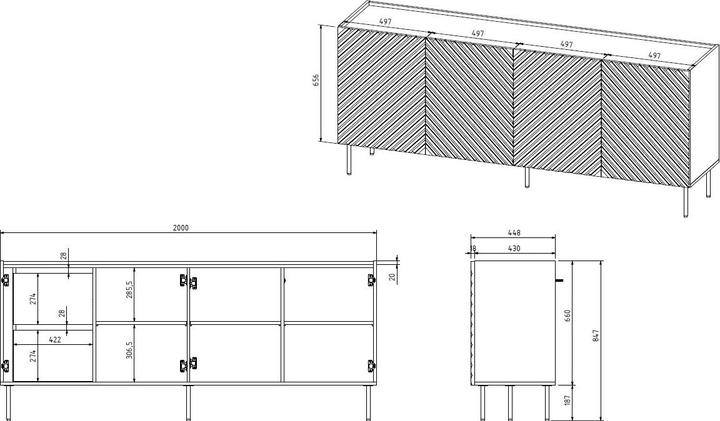 Actual product image Cama Onda (200 x 45 x 85 cm)