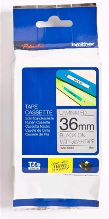 Actual product image Brother P-Touch (3.60 cm, Silver)