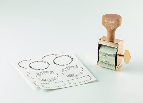 Produktbild Trodat 162616 Vintage-Etiketten, selbstklebend, 36 Stück