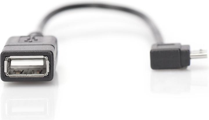 Immagine prodotto Digitus Cavo adattatore USB2.0, OTG,0.15m (0.15 m, USB 2.0)