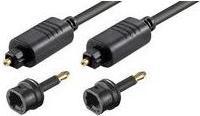 Actual product image MicroConnect Digital audio cable kit (optical) (1 m, TOSLINK)