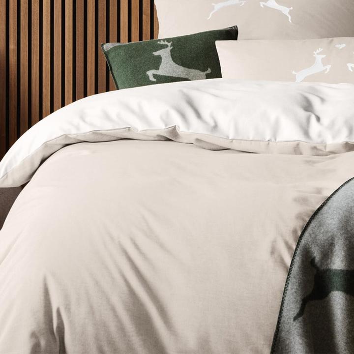 Image du produit Elegante Alpenchic Hirsche (Set de linge de lit, 155x200 cm + 80x80 cm)