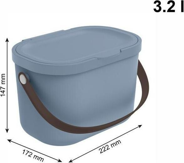 Produktbild Rotho Babydesign Wickeltisch-Organizer YUMA Misty Blue