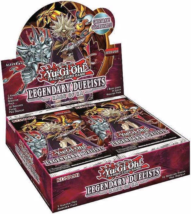Image du produit Yu-Gi-Oh : Les Duellistes Légendaires - Affichage de la Rage de Râ (Allemand, Affichage du booster)