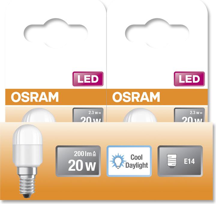 Actual product image Osram Special T26 (E14, 2.30 W, 200 lm, 1 x, F)