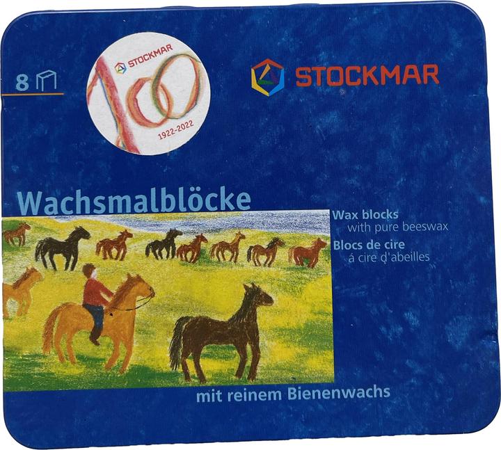 Image du produit Stockmar Bloc de coloration en cire (Trié, Multicolore, 8 x)