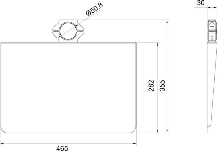 Produktbild Multibrackets AV Träger, Metall, Plastik zu M Pro System (AV-Halter)