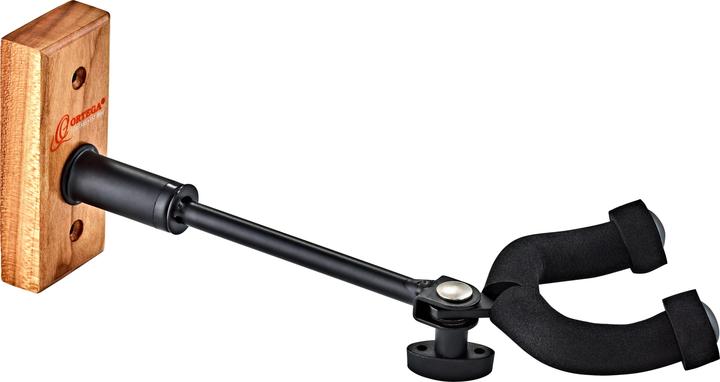 Actual product image Ortega Guitar Wall Hanger Adjustable - Cherry (Guitar)
