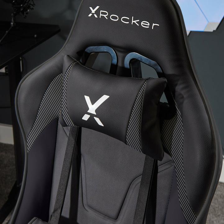 Immagine prodotto X Rocker Sedia da gioco eSports compatta Agility JR Noire Carbone